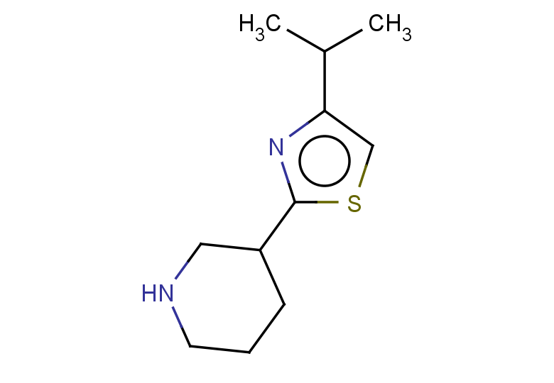 3-[4-(propan-2-yl)-1,3-thiazol-2-yl]piperidine