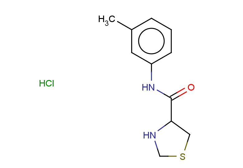 N-(3-methylphenyl)-1,3-thiazolidine-4-carboxamide hydrochloride