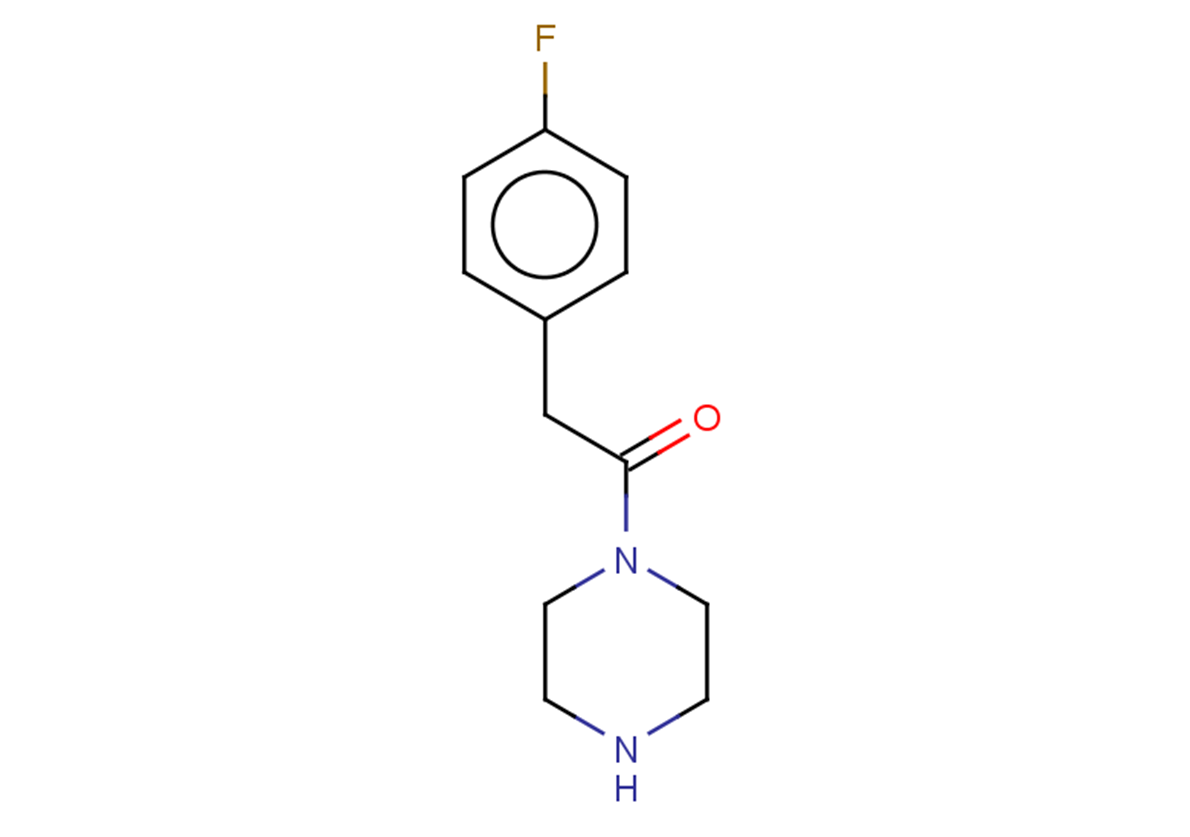 2-(4-fluorophenyl)-1-(piperazin-1-yl)ethan-1-one