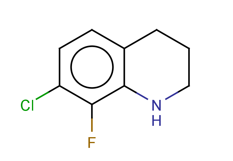 7-chloro-8-fluoro-1,2,3,4-tetrahydroquinoline