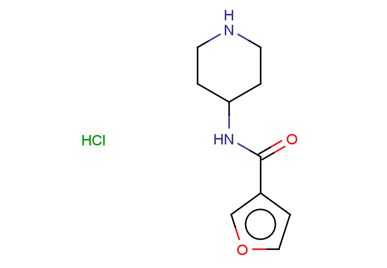 N-(piperidin-4-yl)furan-3-carboxamide hydrochloride