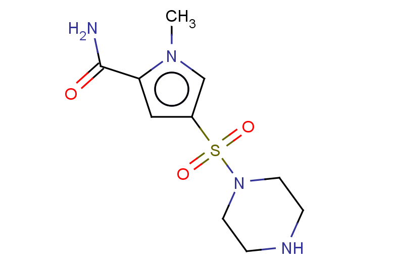 1-methyl-4-(piperazine-1-sulfonyl)-1H-pyrrole-2-carboxamide