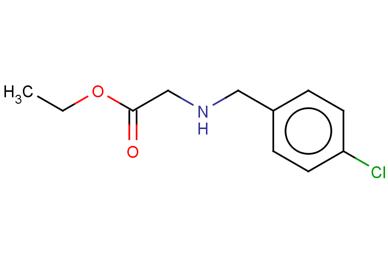 ethyl 2-{[(4-chlorophenyl)methyl]amino}acetate