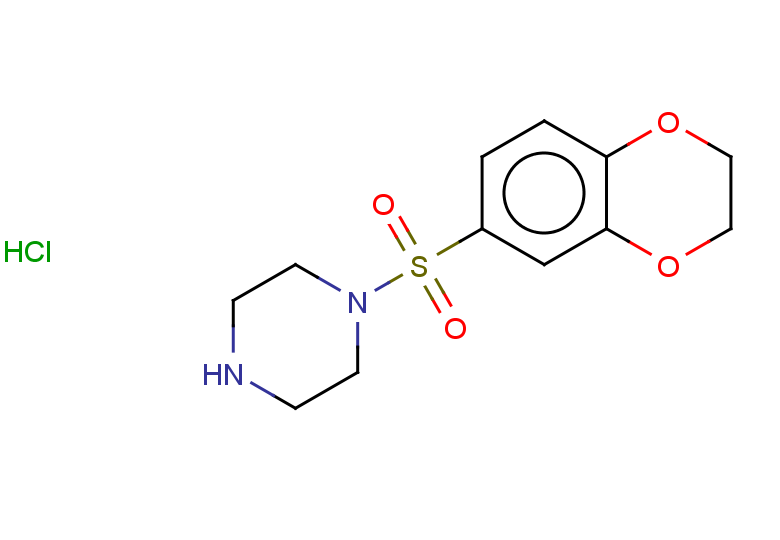 1-(2,3-dihydro-1,4-benzodioxine-6-sulfonyl)piperazine hydrochloride