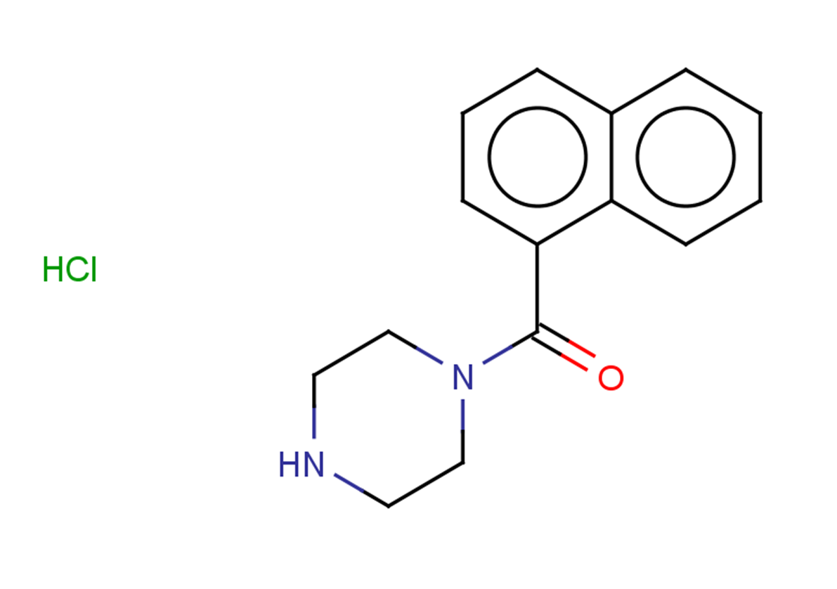 1-(naphthalene-1-carbonyl)piperazine hydrochloride