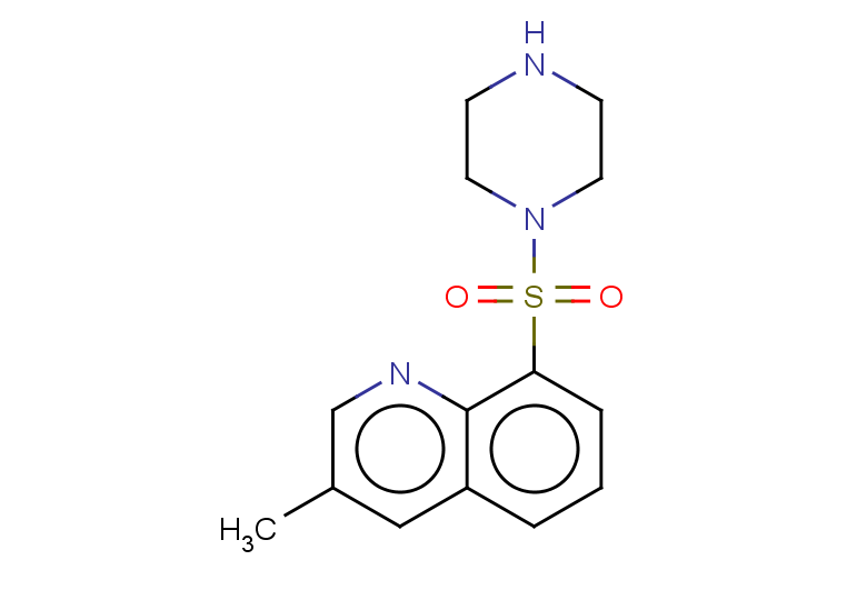 3-methyl-8-(piperazine-1-sulfonyl)quinoline