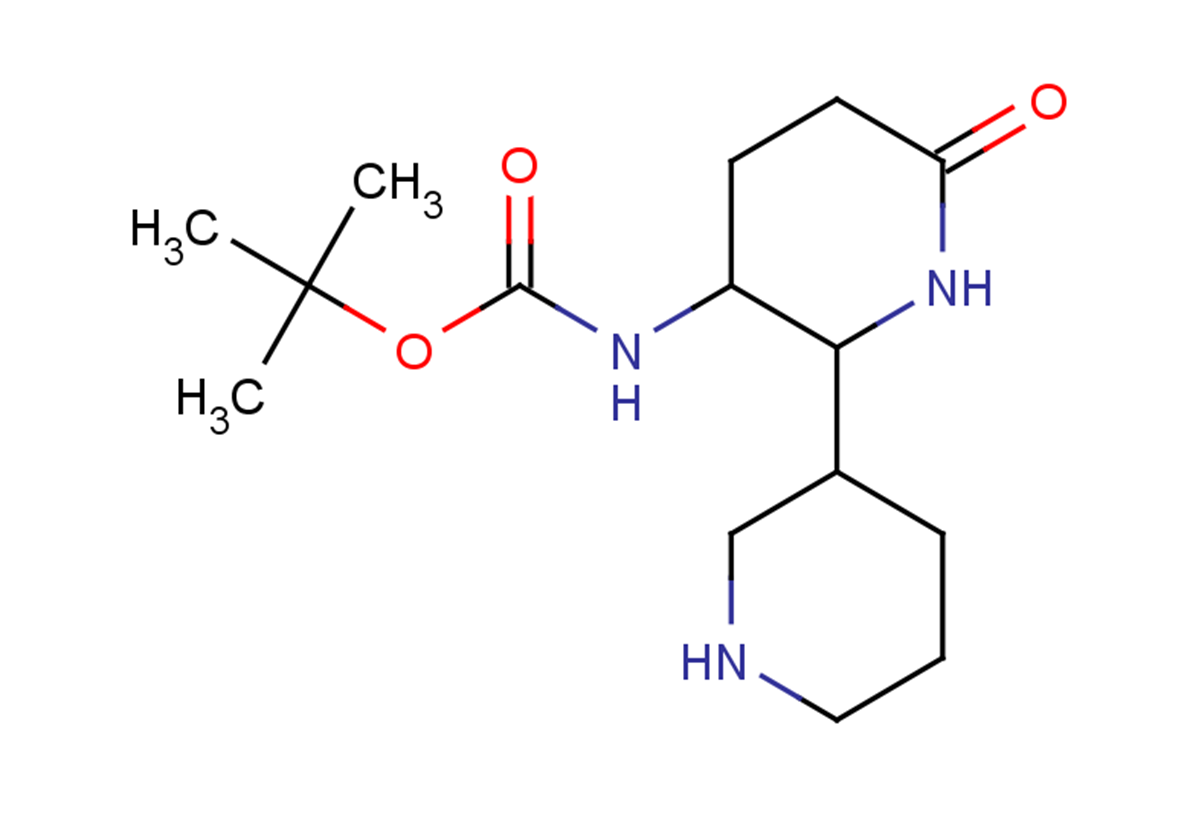 tert-butyl N-[6-oxo-2-(piperidin-3-yl)piperidin-3-yl]carbamate