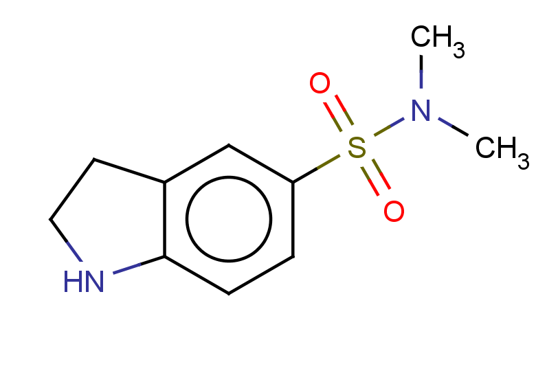 N,N-dimethyl-2,3-dihydro-1H-indole-5-sulfonamide