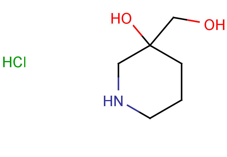 3-(hydroxymethyl)piperidin-3-ol hydrochloride