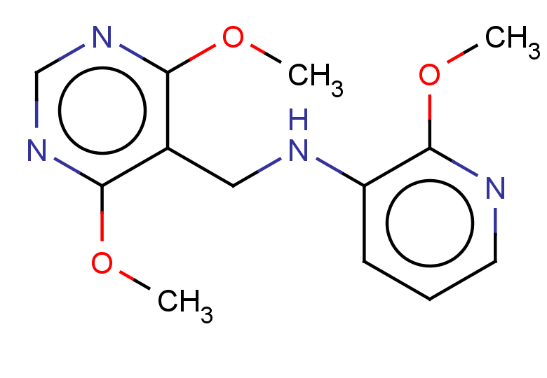 N-[(4,6-dimethoxypyrimidin-5-yl)methyl]-2-methoxypyridin-3-amine