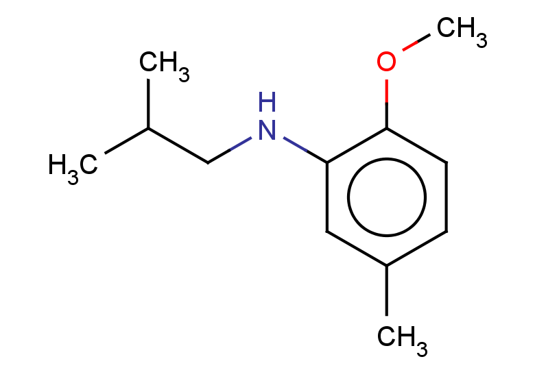2-methoxy-5-methyl-N-(2-methylpropyl)aniline