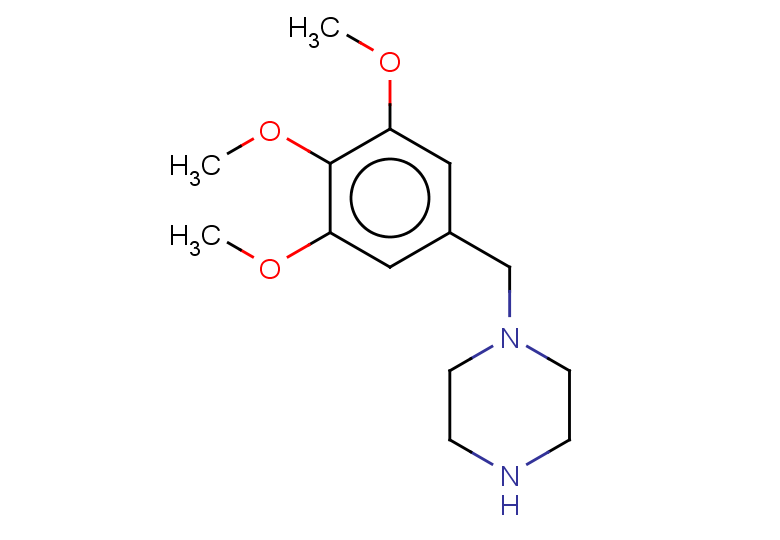 1-[(3,4,5-trimethoxyphenyl)methyl]piperazine