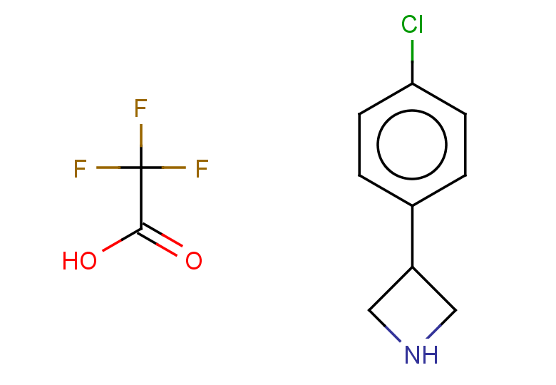 3-(4-chlorophenyl)azetidine, trifluoroacetic acid