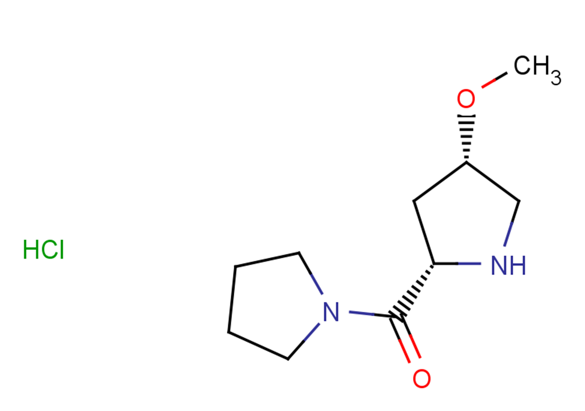 (2S,4S)-4-methoxy-2-(pyrrolidine-1-carbonyl)pyrrolidine hydrochloride