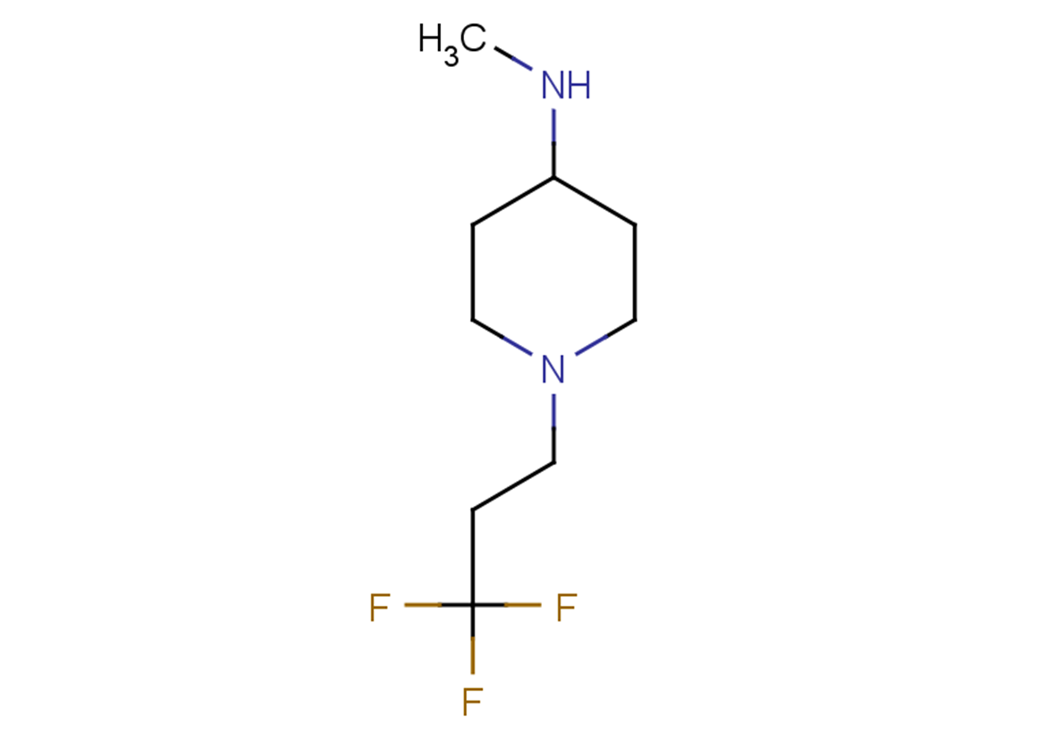 N-methyl-1-(3,3,3-trifluoropropyl)piperidin-4-amine