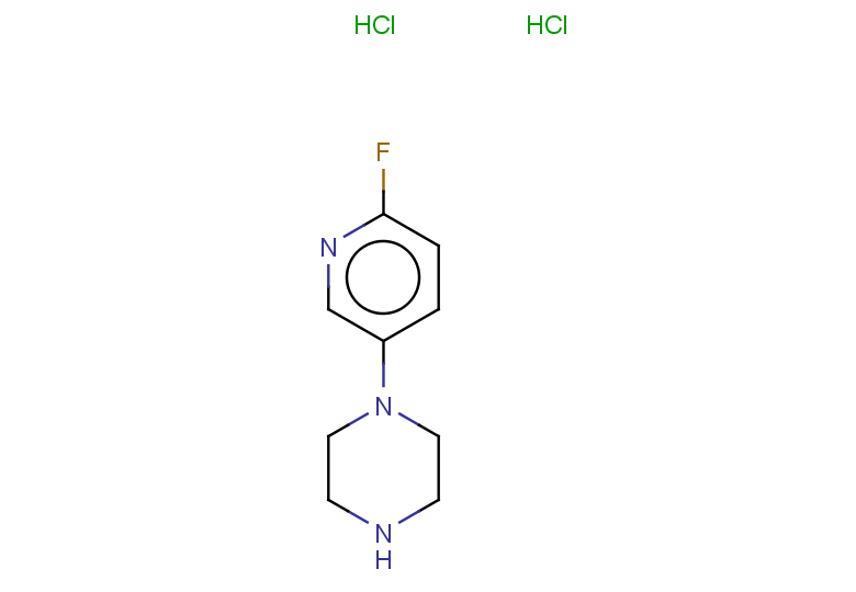 1-(6-fluoropyridin-3-yl)piperazine dihydrochloride