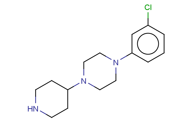 1-(3-chlorophenyl)-4-(piperidin-4-yl)piperazine