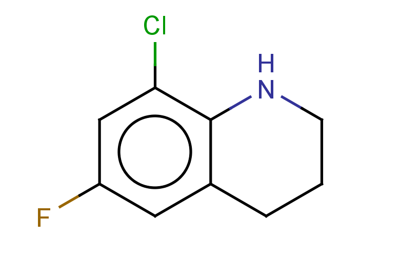8-chloro-6-fluoro-1,2,3,4-tetrahydroquinoline