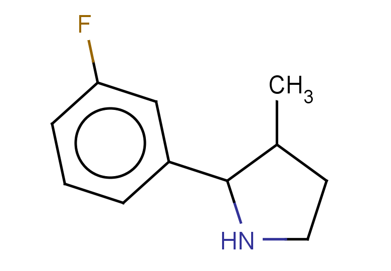 2-(3-fluorophenyl)-3-methylpyrrolidine