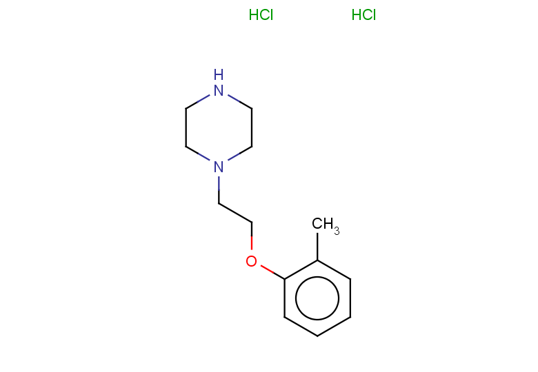 1-[2-(2-methylphenoxy)ethyl]piperazine dihydrochloride