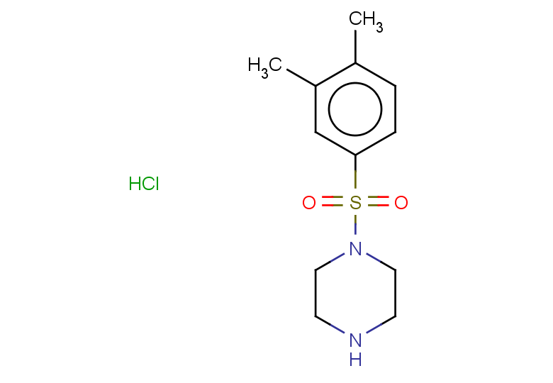 1-(3,4-dimethylbenzenesulfonyl)piperazine hydrochloride