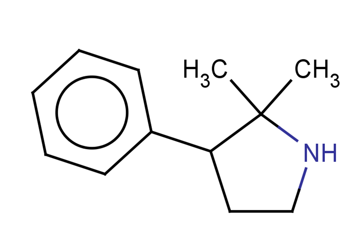 2,2-dimethyl-3-phenylpyrrolidine