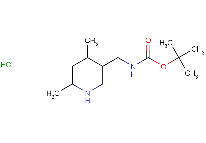 tert-butyl N-[(4,6-dimethylpiperidin-3-yl)methyl]carbamate hydrochloride