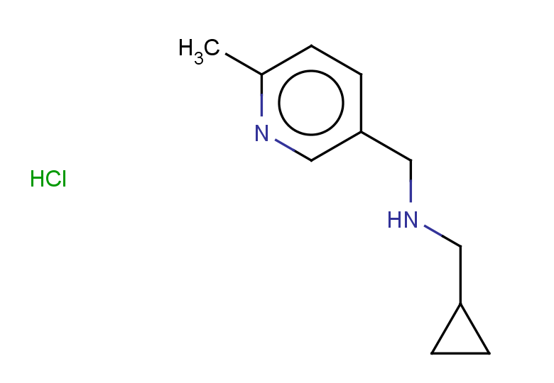 (cyclopropylmethyl)[(6-methylpyridin-3-yl)methyl]amine hydrochloride