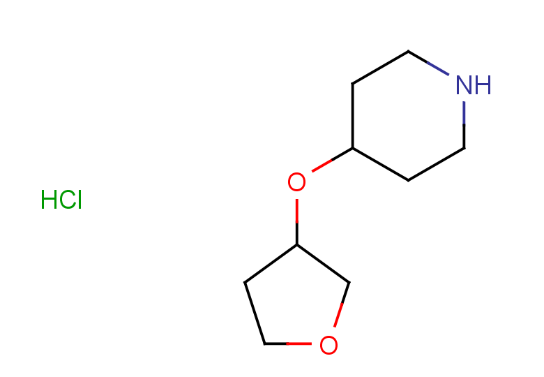 4-(oxolan-3-yloxy)piperidine hydrochloride