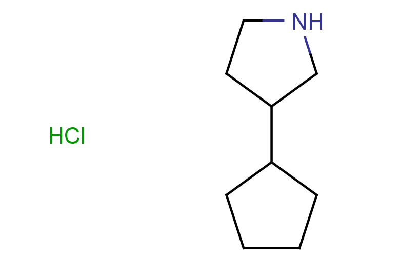 3-cyclopentylpyrrolidine hydrochloride