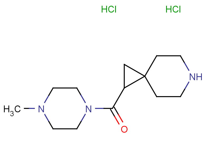 1-(4-methylpiperazine-1-carbonyl)-6-azaspiro[2.5]octane dihydrochloride