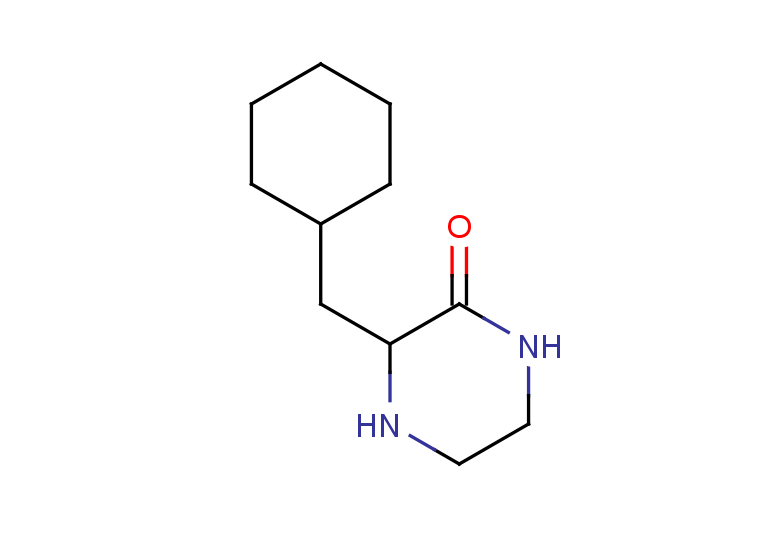3-(cyclohexylmethyl)piperazin-2-one