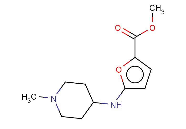 methyl 5-[(1-methylpiperidin-4-yl)amino]furan-2-carboxylate