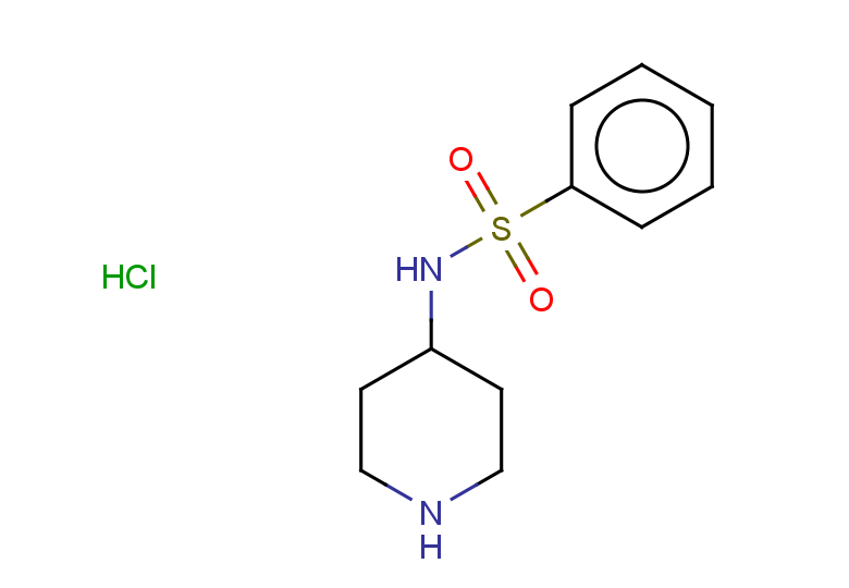 N-(piperidin-4-yl)benzenesulfonamide hydrochloride