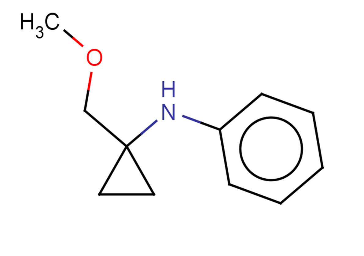 N-[1-(methoxymethyl)cyclopropyl]aniline