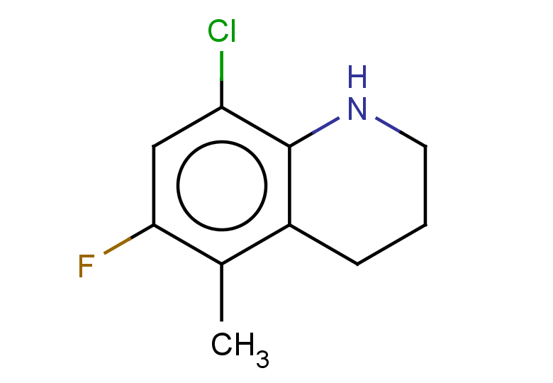 8-chloro-6-fluoro-5-methyl-1,2,3,4-tetrahydroquinoline