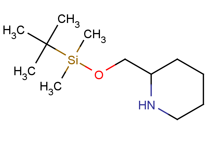 2-{[(tert-butyldimethylsilyl)oxy]methyl}piperidine