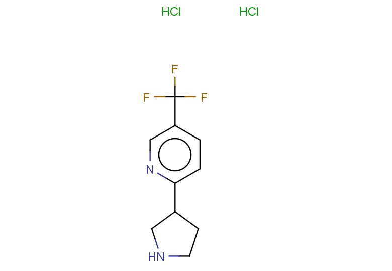 2-(pyrrolidin-3-yl)-5-(trifluoromethyl)pyridine dihydrochloride