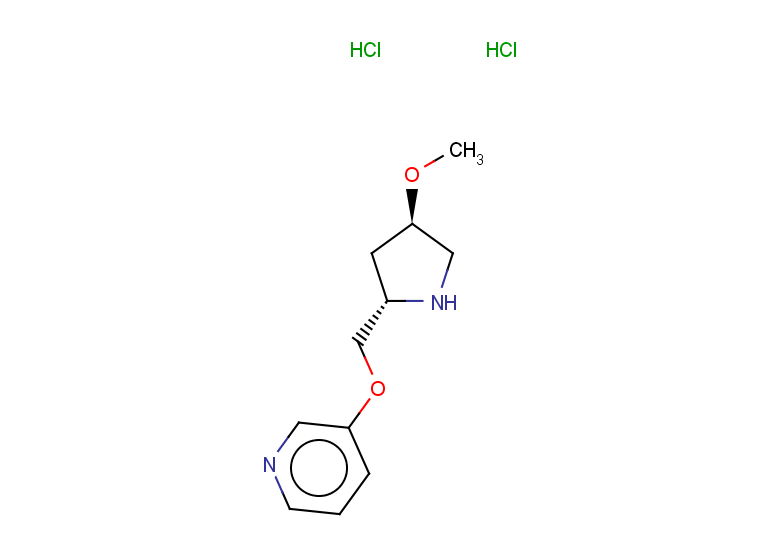 3-{[(2S,4R)-4-methoxypyrrolidin-2-yl]methoxy}pyridine dihydrochloride