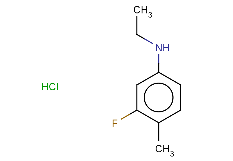 N-ethyl-3-fluoro-4-methylaniline hydrochloride