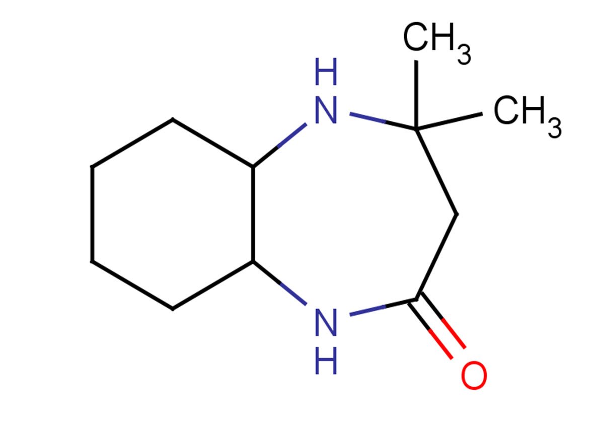 4,4-dimethyl-decahydro-1H-1,5-benzodiazepin-2-one