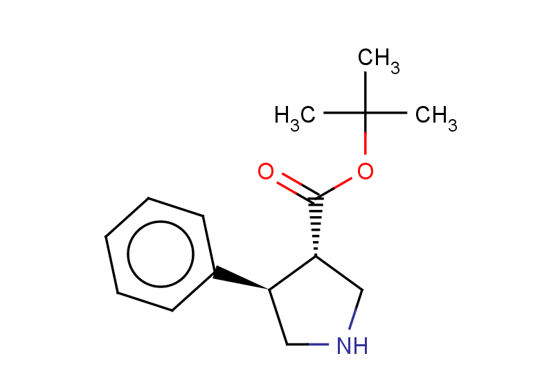 rac-tert-butyl (3R,4S)-4-phenylpyrrolidine-3-carboxylate
