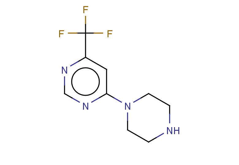 4-(piperazin-1-yl)-6-(trifluoromethyl)pyrimidine