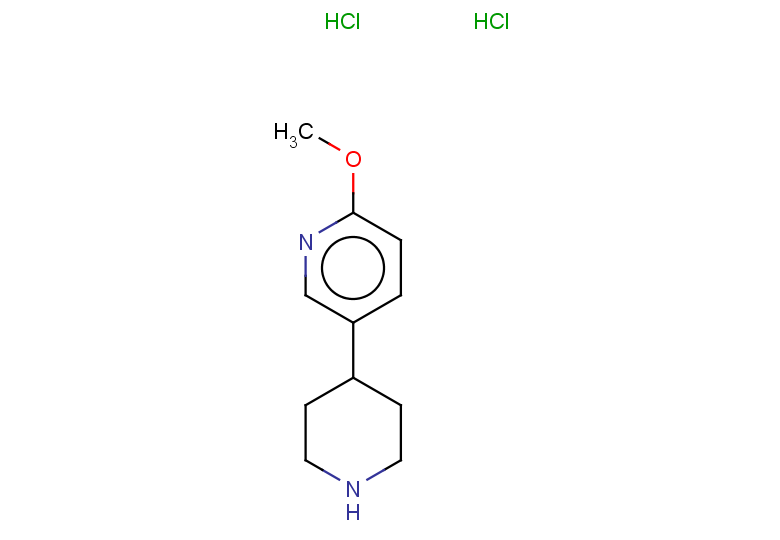 2-methoxy-5-(piperidin-4-yl)pyridine dihydrochloride