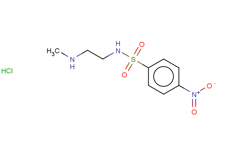 N-[2-(methylamino)ethyl]-4-nitrobenzene-1-sulfonamide hydrochloride