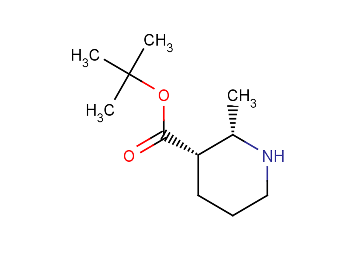 rac-tert-butyl (2R,3R)-2-methylpiperidine-3-carboxylate, cis