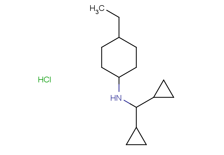 N-(dicyclopropylmethyl)-4-ethylcyclohexan-1-amine hydrochloride