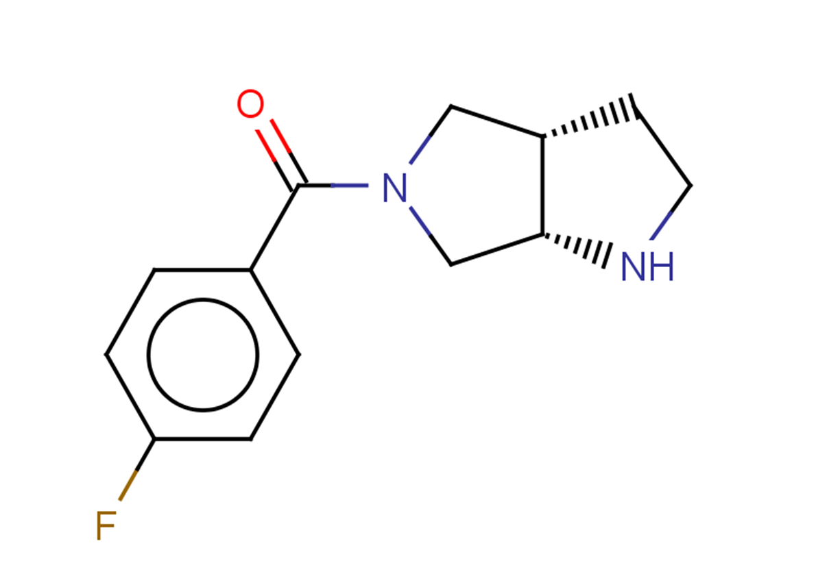 rac-(3aR,6aR)-5-(4-fluorobenzoyl)-octahydropyrrolo[3,4-b]pyrrole, cis