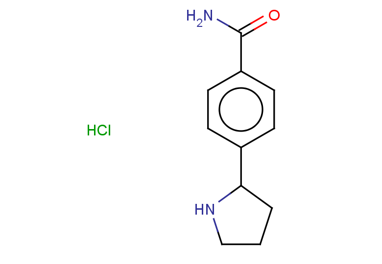 4-(pyrrolidin-2-yl)benzamide hydrochloride