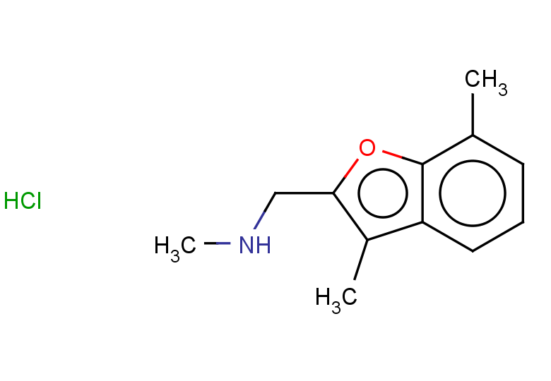 [(3,7-dimethyl-1-benzofuran-2-yl)methyl](methyl)amine hydrochloride